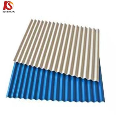 Folha de telhado de ondas de PVC impermeável ASA para performance de longa duração no armazém espessura 1,0-3,0 mm