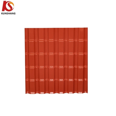 S azulejos azulejos de telhado espanhol Tejas peso leve personalizado facilmente montado ASA azulejos de resina sintética para entrega de armazém