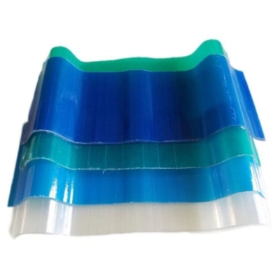 Folha de telhado de fibra de vidro FRP para uso doméstico Resiste a temperaturas extremas para durabilidade a longo prazo Espessura 0,7 mm-3,0 mm