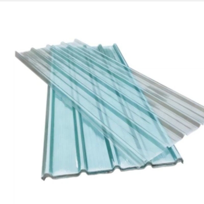 Folha de telhado de fibra de vidro FRP para uso doméstico Resiste a temperaturas extremas para durabilidade a longo prazo Espessura 0,7 mm-3,0 mm