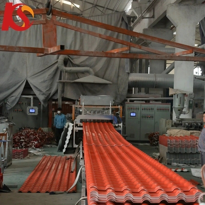 Código H.S. 39259000 Telhas S de alta resistência 1050mm Largura ASA PVC Telhas de telhado de resina sintética para solução de materiais de construção