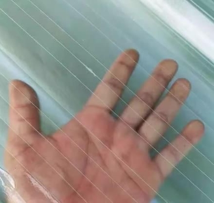 Painéis de revestimento de telhados industriais de fibra de vidro T840 100% impermeáveis para aplicações industriais