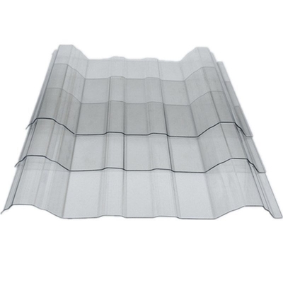 Camada de proteção UV Policarbonato/Polycarbonate PC ondulado transparente