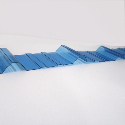 Camada de proteção UV Policarbonato/Polycarbonate PC ondulado transparente