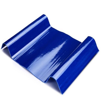 Superfície lisa FRP Chapa de telhado corrugada de plástico com 35.00cm * 30.00cm * 15.00cm Tamanho do pacote Eco-friendly