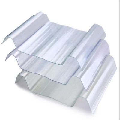 Superfície lisa FRP Chapa de telhado corrugada de plástico com 35.00cm * 30.00cm * 15.00cm Tamanho do pacote Eco-friendly