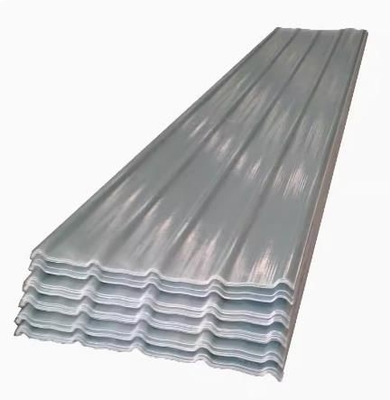 Telhas de telhado simples modernas impermeáveis superfície lisa folha de telhado de FRP com design personalizado e 100% impermeável