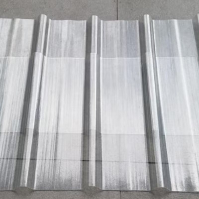 Chapas de telhado de fibra de vidro reforçadas de polímero Folha de telhado de FRP durável com 2.000 kg de pacote Método de moldagem de peso bruto