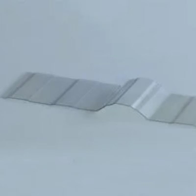 Folha de telhado de policarbonato brilhante para telhados corrugados 720 mm Largura e design ecológico 1,2 G/m3 Densidade