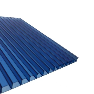 Proteção contra chuva Bruna Alta Brilhante Folhas de policarbonato oco de plástico com espessura de material durável 4mm-40mm