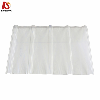 Folha de telhado de fibra de vidro corrugada de FRP de alta resistência Panel de telhado de fibra de vidro para um pacote de FRP Tamanho 35.00cm * 30.00cm * 15.00cm