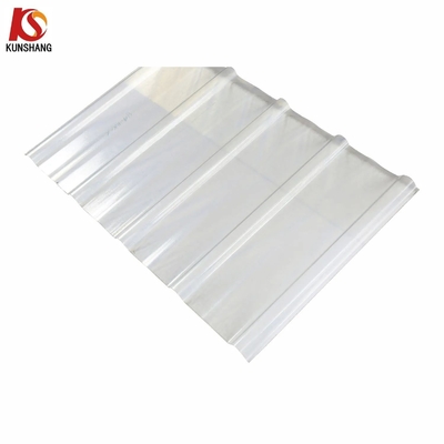 Folha de telhado de fibra de vidro corrugada de FRP de alta resistência Panel de telhado de fibra de vidro para um pacote de FRP Tamanho 35.00cm * 30.00cm * 15.00cm