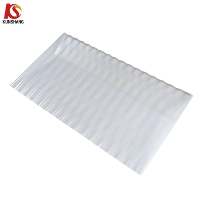 Folha de telhado corrugada FRP de superfície lisa em 720-1130 mm de largura para telhados sustentáveis e ecológicos