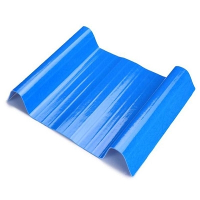 Chapas de telhado de fibra de vidro transparente de FRP corrugado leve protegido contra UV para aplicações personalizadas