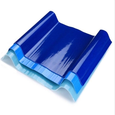 Chapas de telhado de fibra de vidro transparente de FRP corrugado leve protegido contra UV para aplicações personalizadas