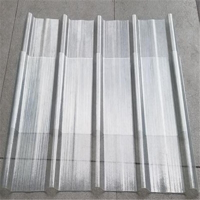 Folha de telhado de fibra de vidro transparente industrial com comprimento personalizado