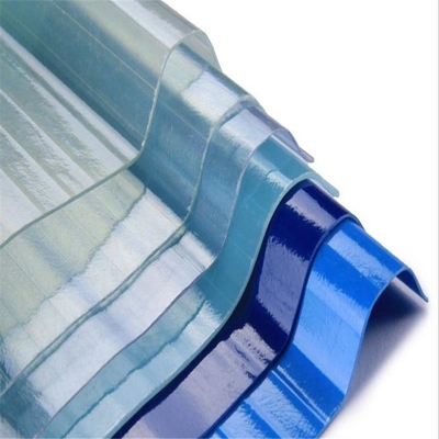 Folha de telhado de fibra de vidro transparente industrial com comprimento personalizado