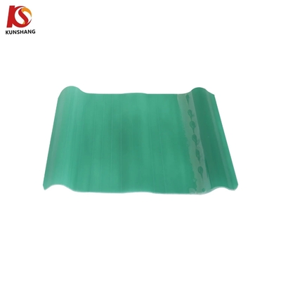 Comprimento Fazer por clientes Pedido de fibra de vidro anti-corrosião painel de telhado do clarabóia material corrugado FRP folha de telhado