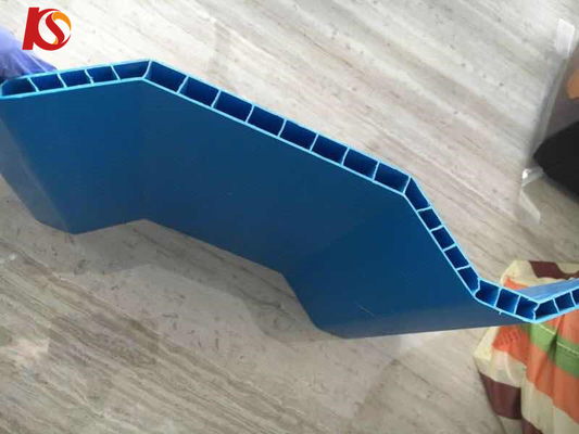 T930mm Isolamento térmico de ondas altas PVC revestido de revestimento corrugado
