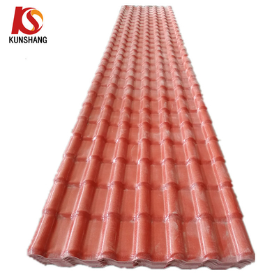 1050mm Fácil de instalar ASA PVC telhado para projetos residenciais