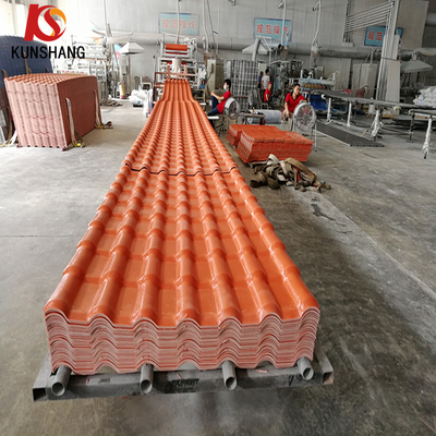 1050mm Fácil de instalar ASA PVC telhado para projetos residenciais